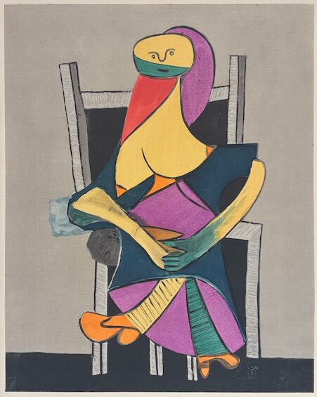 Pablo Picasso, Woman, (1938), 1955