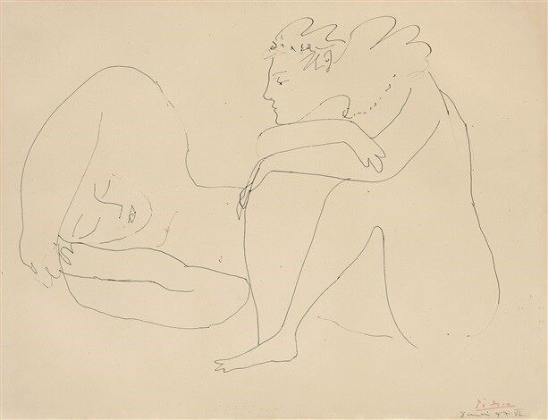 Pablo Picasso, le Repos, 1947