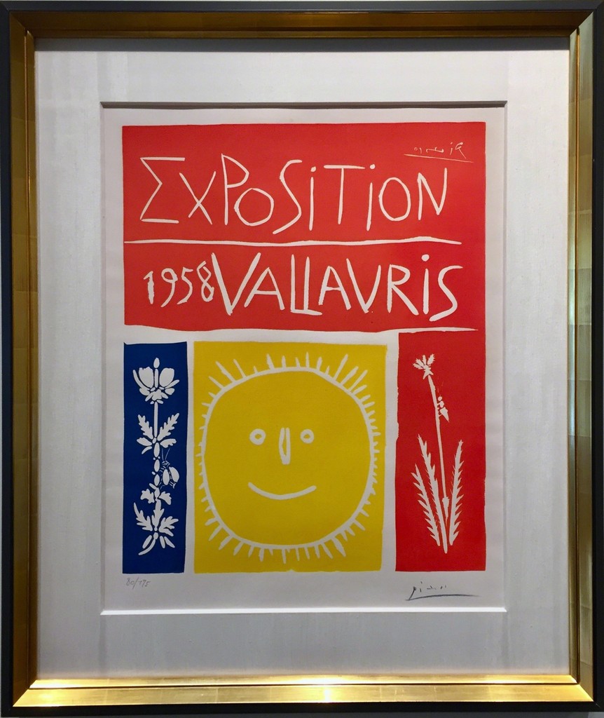 Pablo Picasso, Exposition De Vallauris (B.1284; BA.1050), 1958