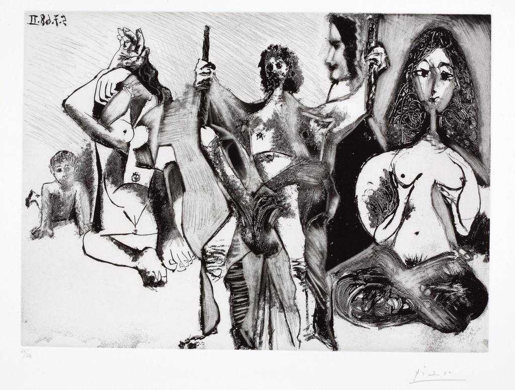 Pablo Picasso, Untitled B1681, 1968
