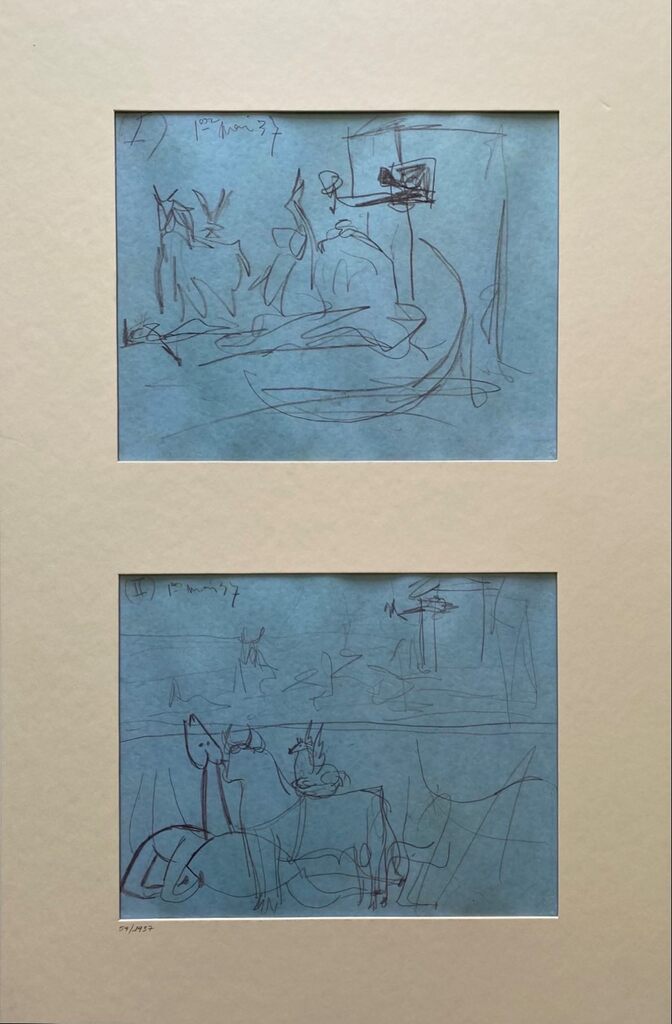 Pablo Picasso, Guernica Study, 1990