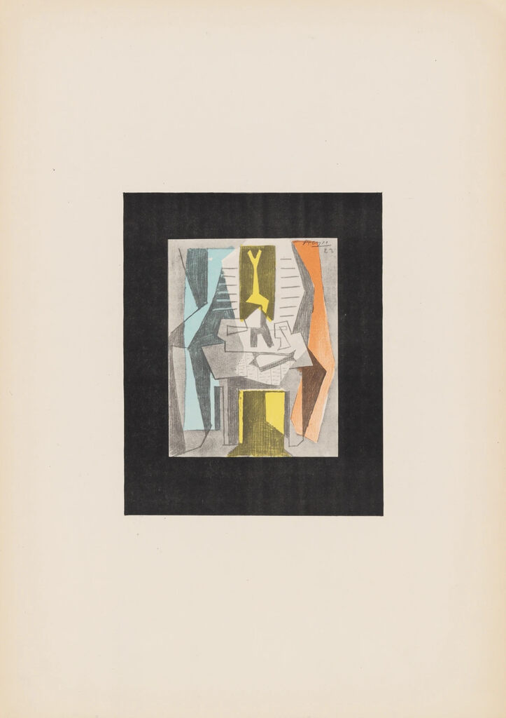 Pablo Picasso, Table before the window, 1946