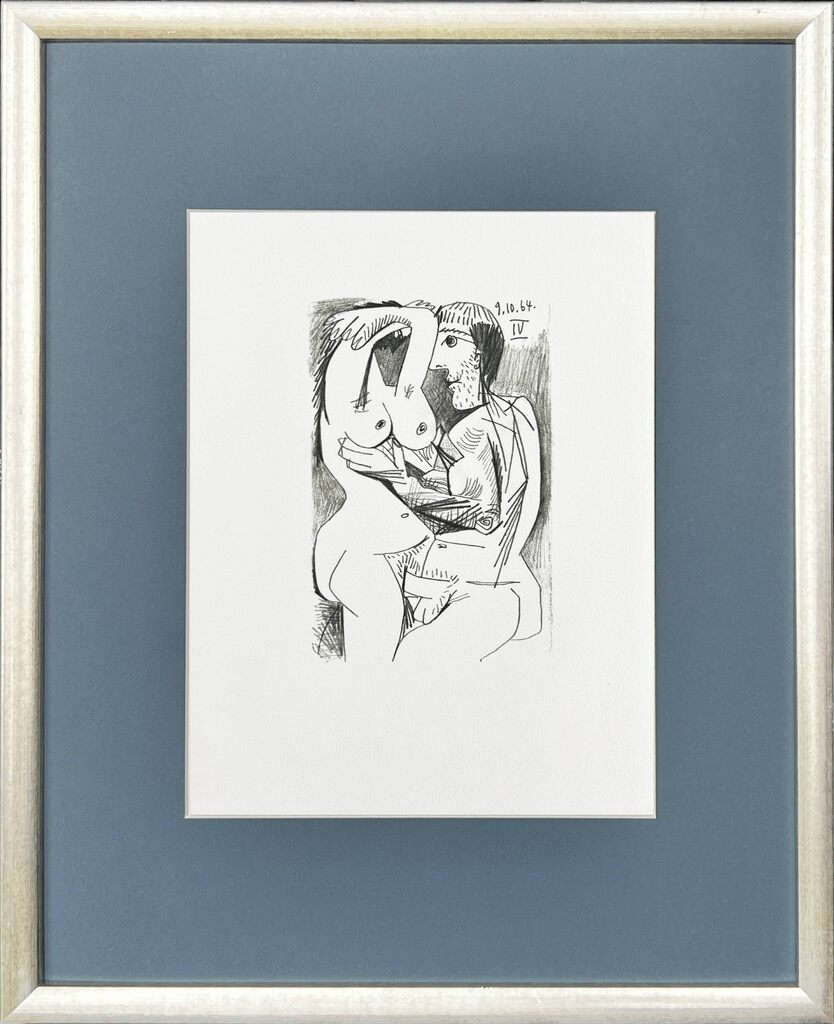 Pablo Picasso, The Taste of Happiness, Planche LXVIII, 1970