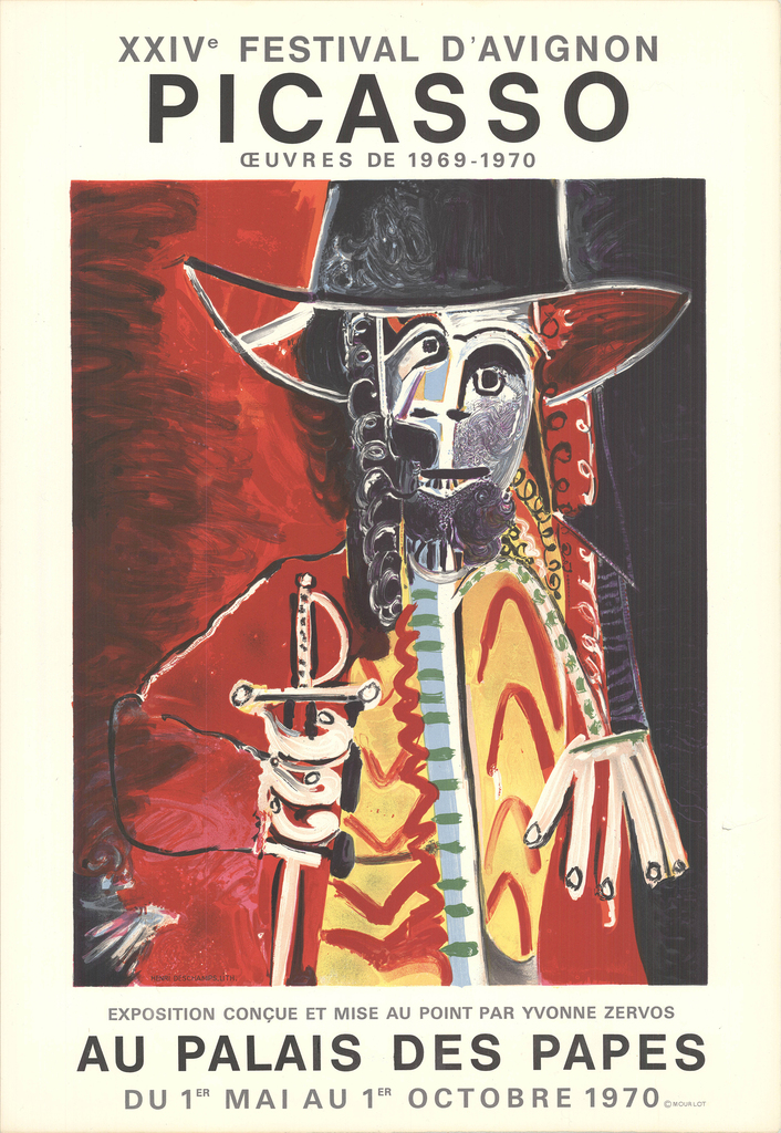 Pablo Picasso, Festival D'Avignon, Le Corsaire, 1970