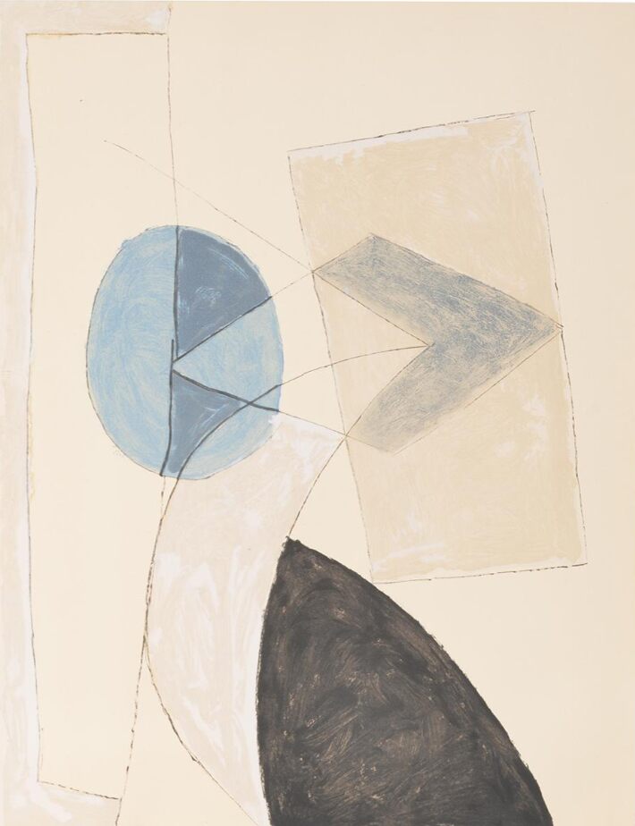 Pablo Picasso, Composition No.5, Faunes et Flore d'Antibes, 1960