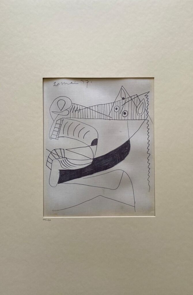 Pablo Picasso, Guernica Study, 1990
