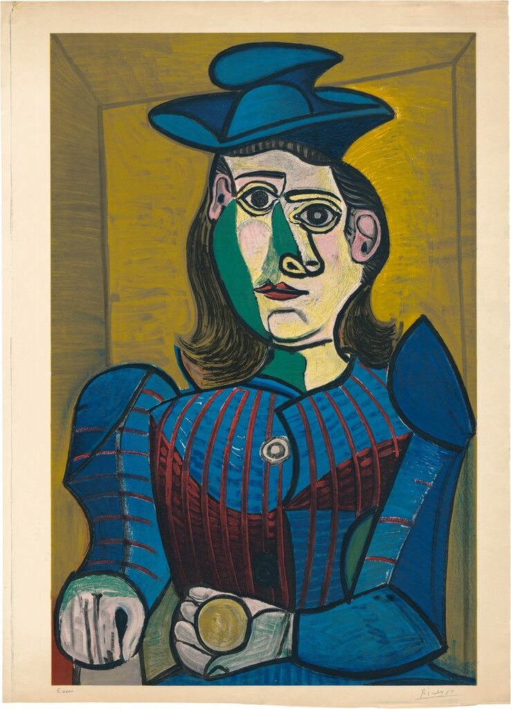 Pablo Picasso, Femme assise (Dora Maar) ( Seated Woman [Dora Maar]), 1955