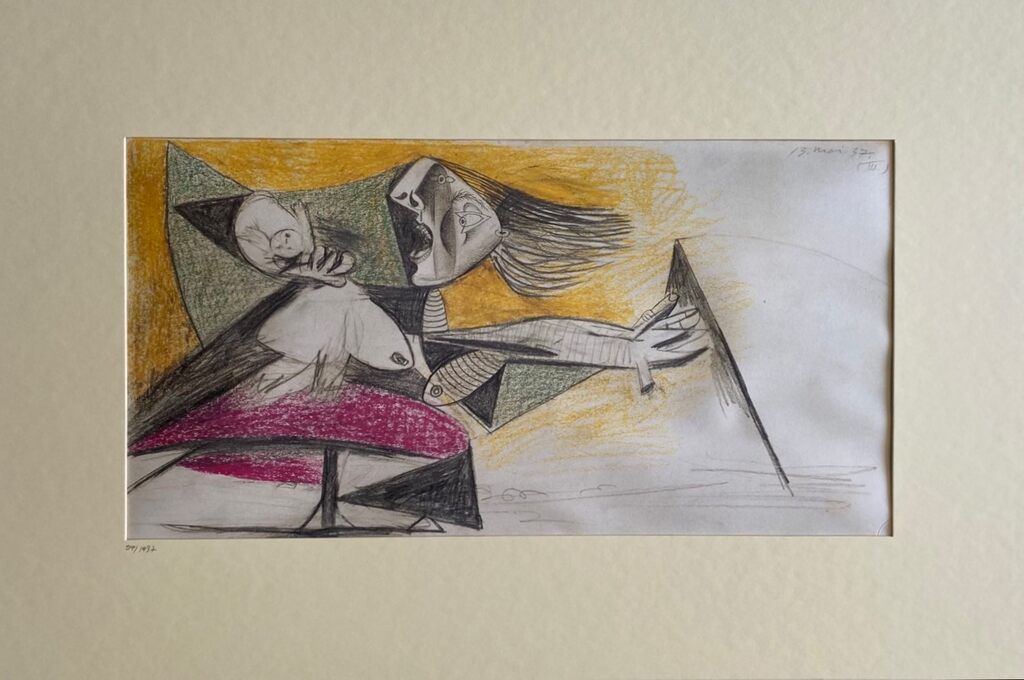 Pablo Picasso, Guernica Study, 1990