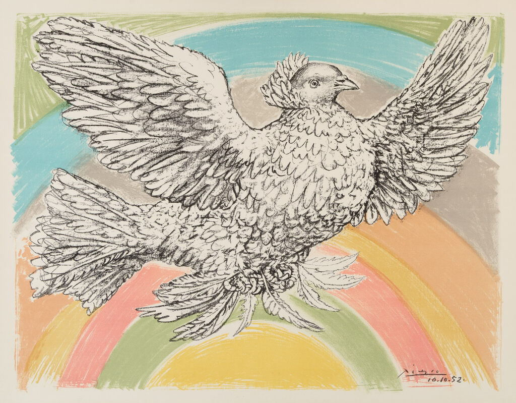 Colombe volant (à l'Arc-en-Ciel), image 1