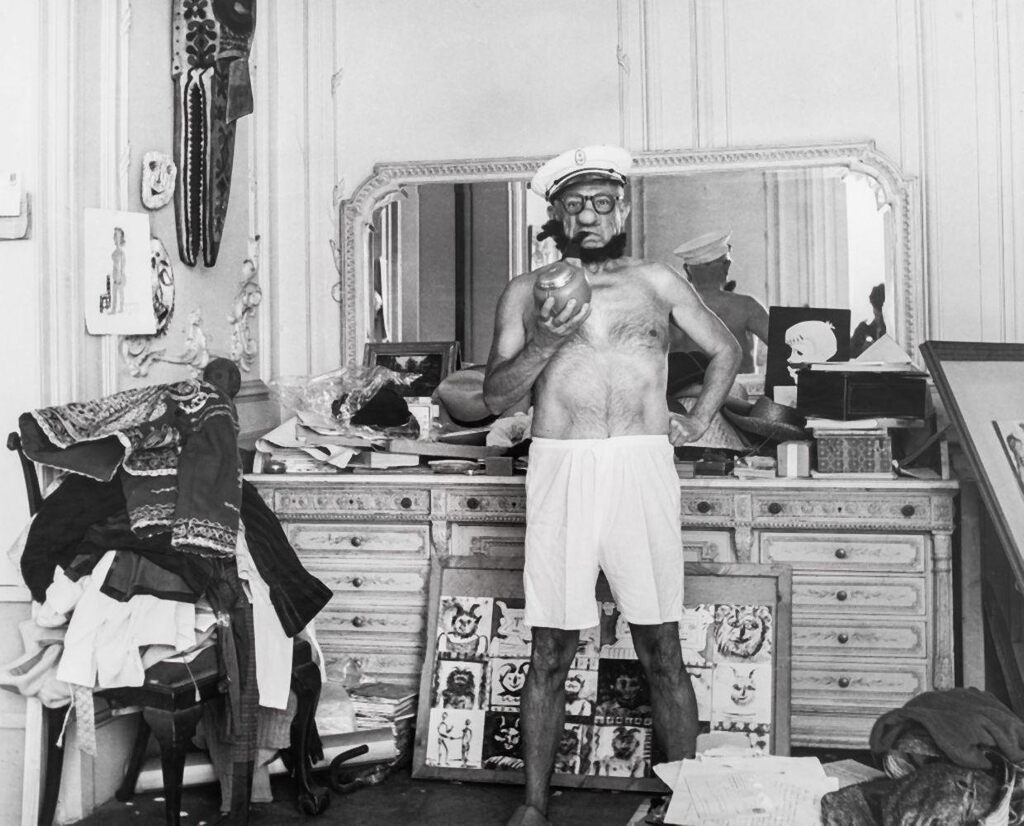 Pablo Picasso, Photograph of Picasso, 1956