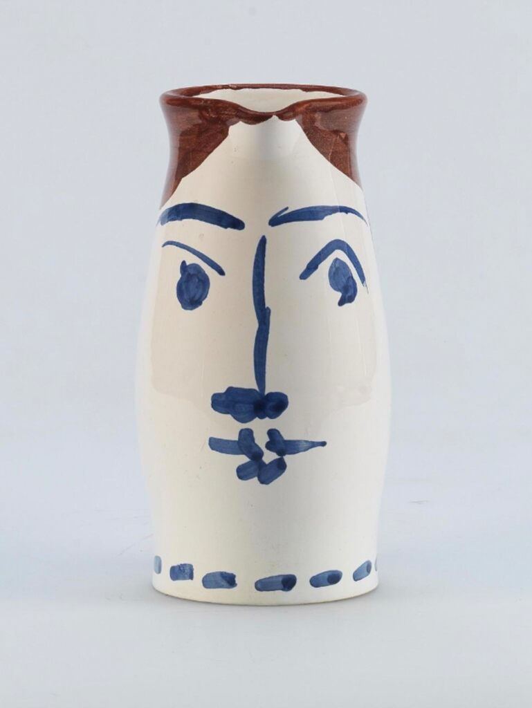 Pichet Visage bleu (Face tankard) (A.R. 434), image 1