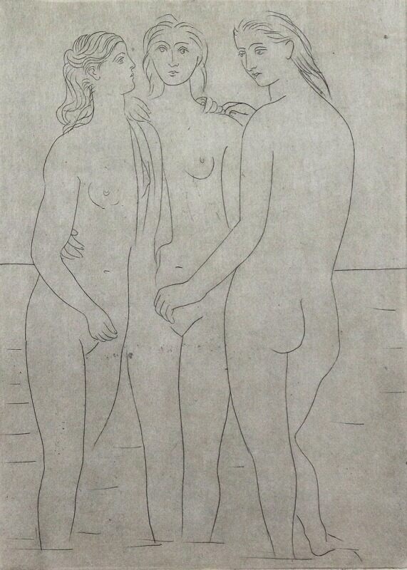Les trois baigneuses, I, image 1