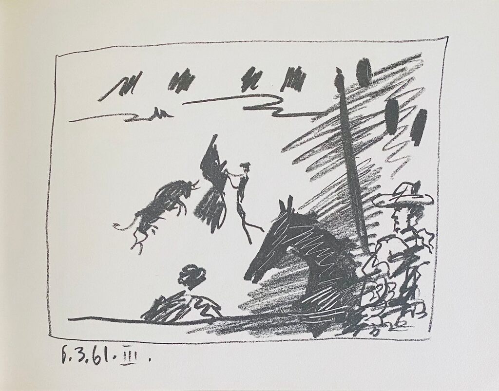 Pablo Picasso, Jeu de la cape, 1961