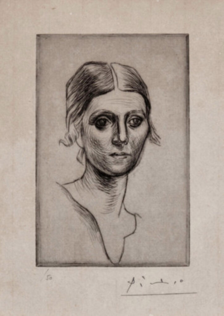 Portrait d'Olga Picasso, image 1