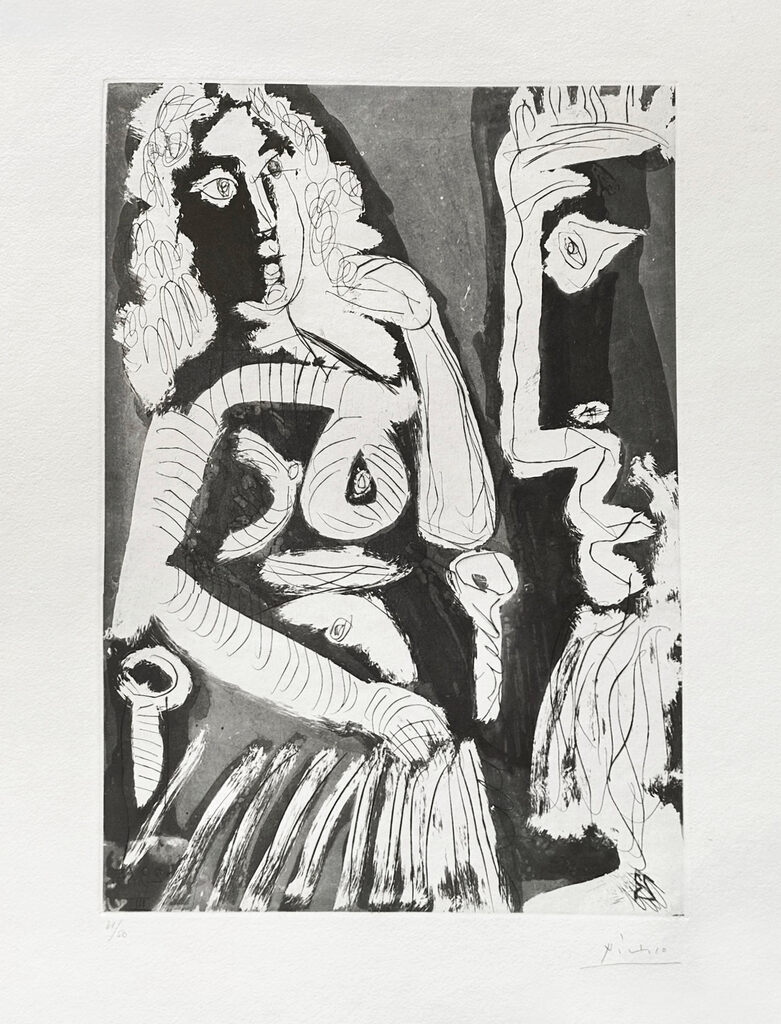 Modèle au repos dans un fauteuil, image 1
