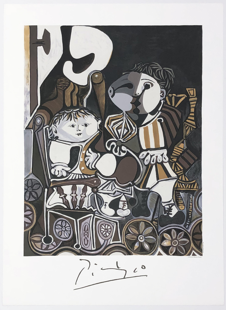DEUX ENFANTS ASSIS, image 1