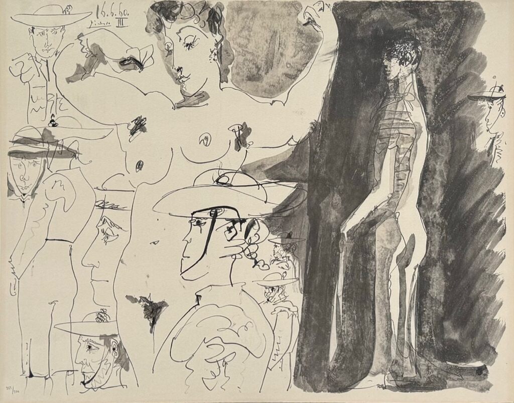 After Picasso's Study Sheet, image 1
