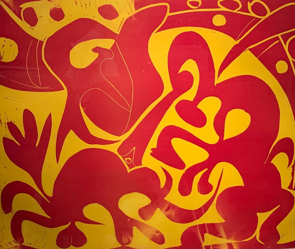 Pablo Picasso, La Pique En Rouge Et Jaune (The Bullfight in Red and Yellow), 1959