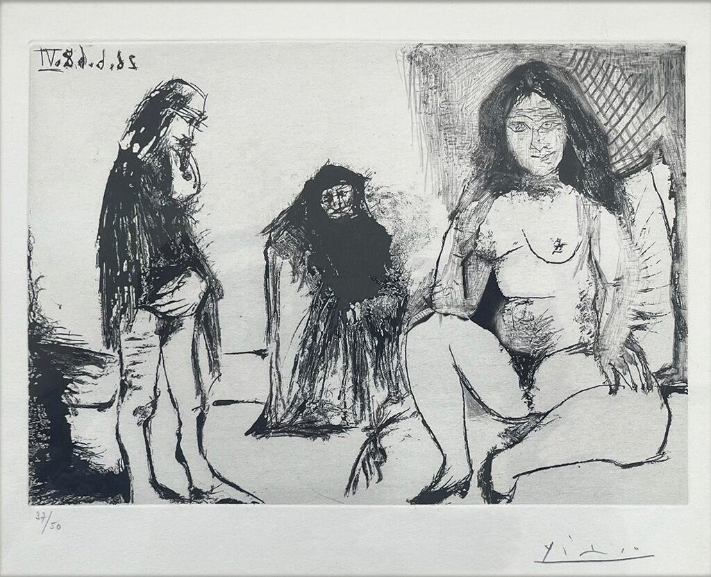 Pablo Picasso, Nude Woman, 1968