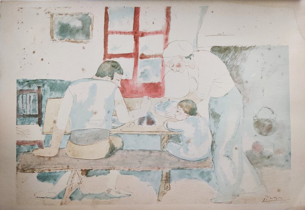 Family at Supper, image 1