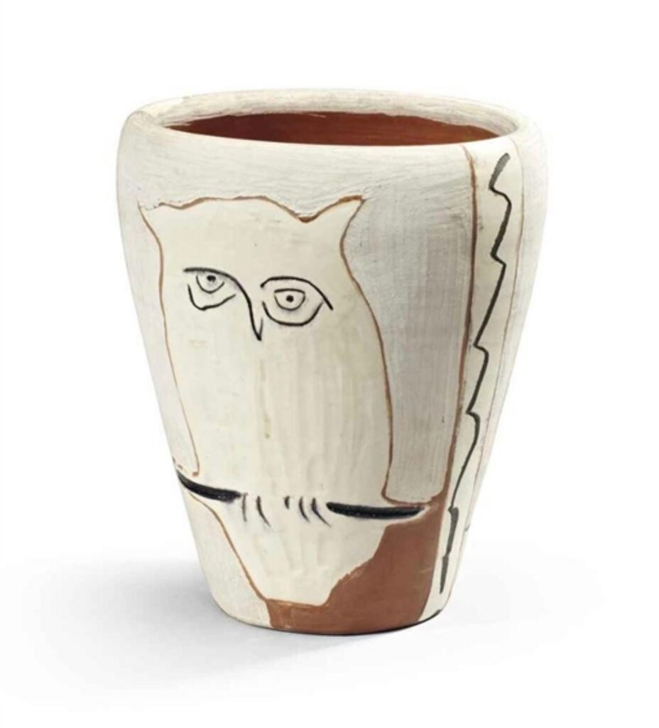 Visage et Hibou, (A.R.407), image 1