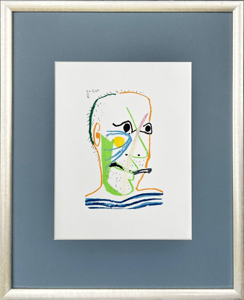 Pablo Picasso, The Taste of Happiness, Planche XX, 1970