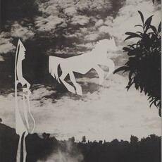 Pablo Picasso, Découpages de Pablo Picasso, la femme et le cheval, ca. 1955