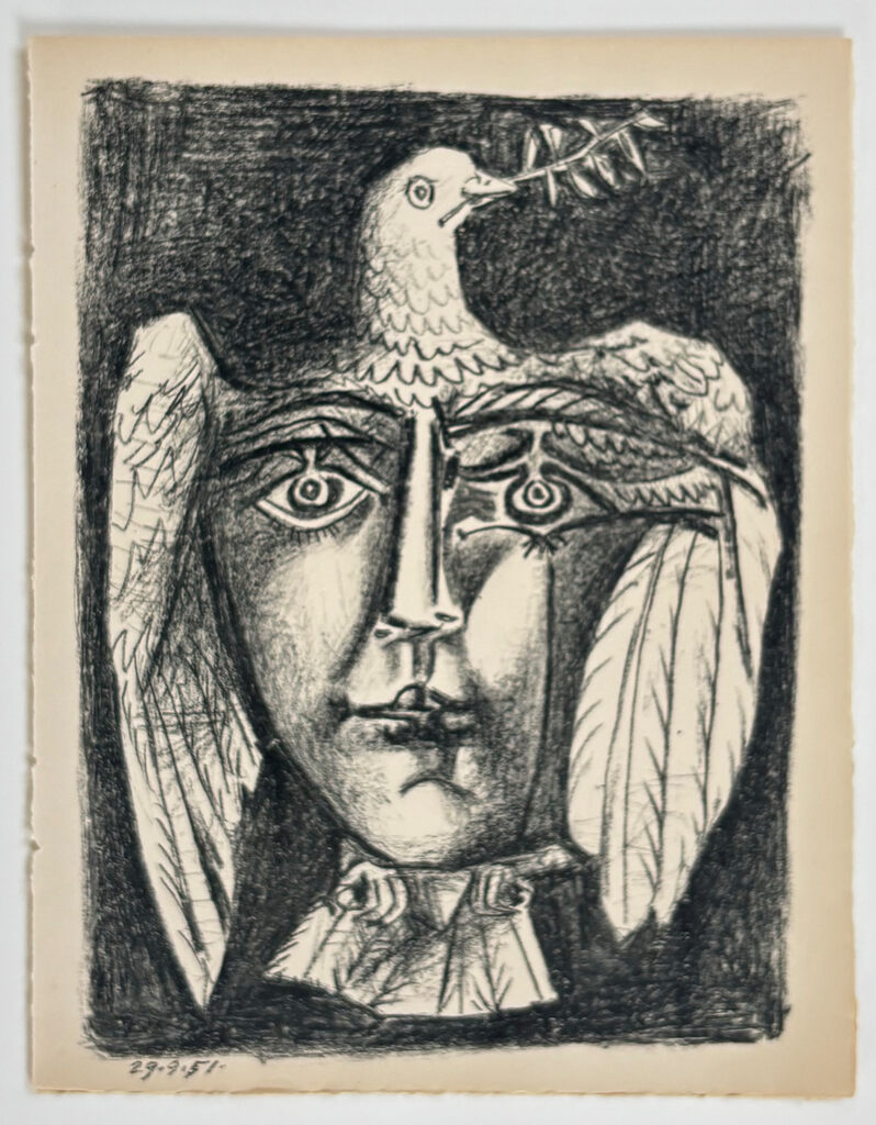 Pablo Picasso, Le Visage de la Paix, Paul Eluard, 1951