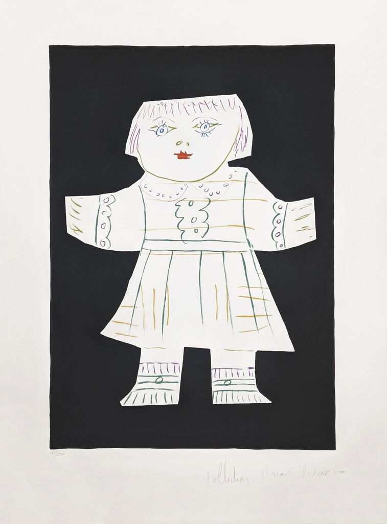Pablo Picasso, UNE POUPEE DECOUPEE, 1979-1982