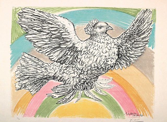 COLOMBE VOLANT (L'ARC-EN-CIEL), image 1