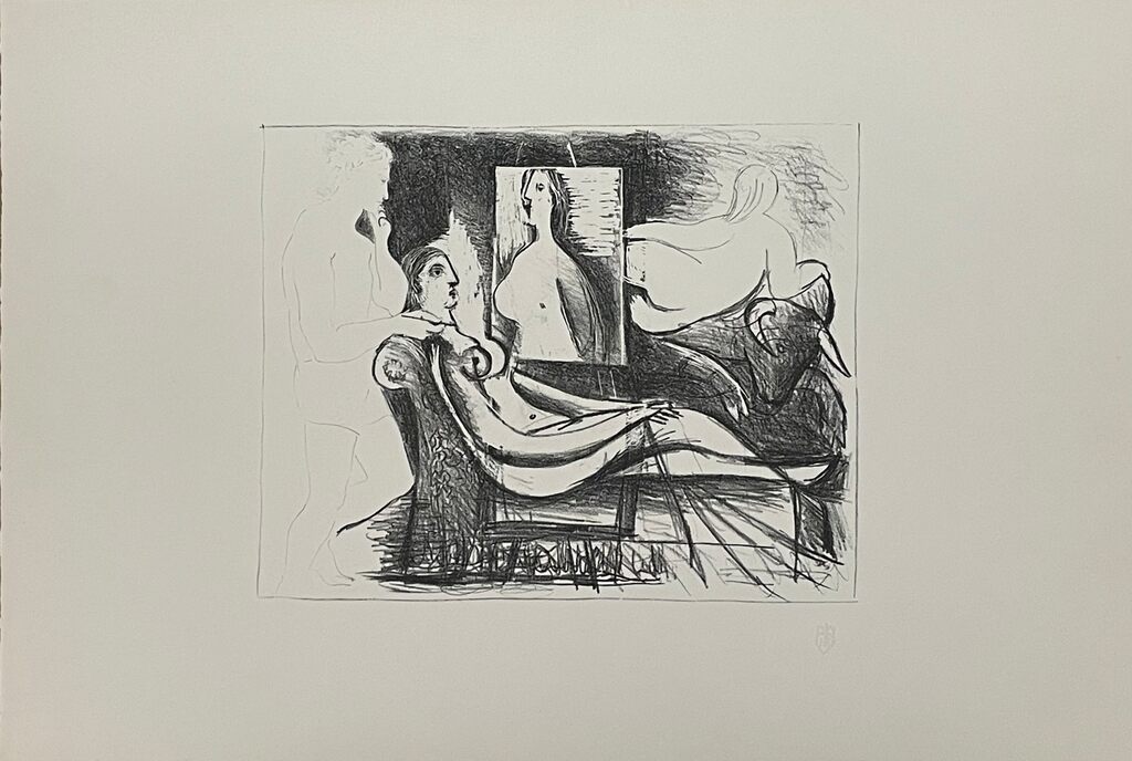 Peintre et son modèle, image 1