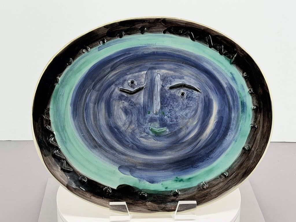 Pablo Picasso, Visage dans un ovale (Face in an Oval), 1955 A.R. 273, 1955