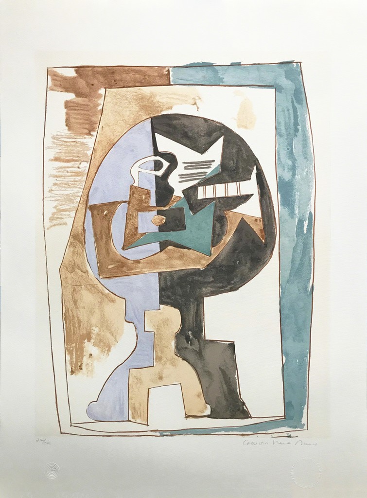 Pablo Picasso, GUERIDON ET GUITARE, 1979-1982