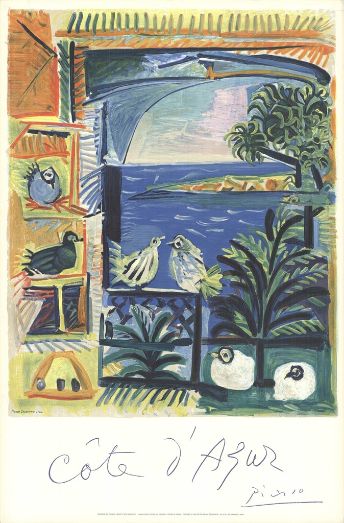 Pablo Picasso, Cote D'Azur, 1962