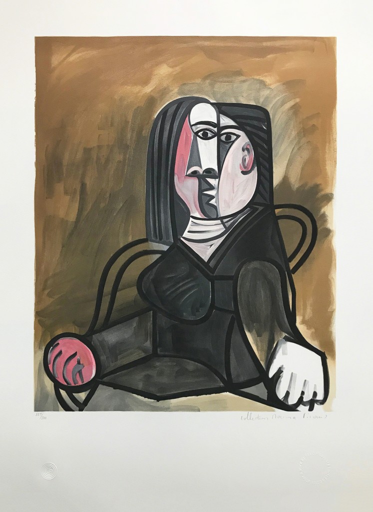 FEMME ASSISE DANS UN FATEUIL, image 1