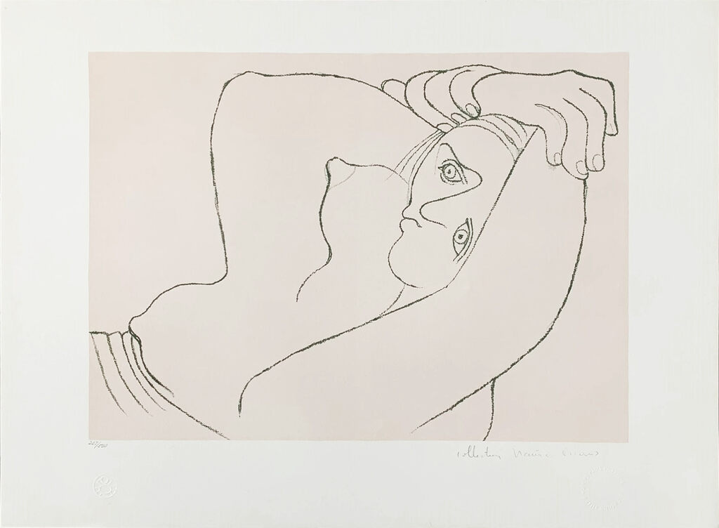 Pablo Picasso, FEMME COUCHEE, 1979-1982