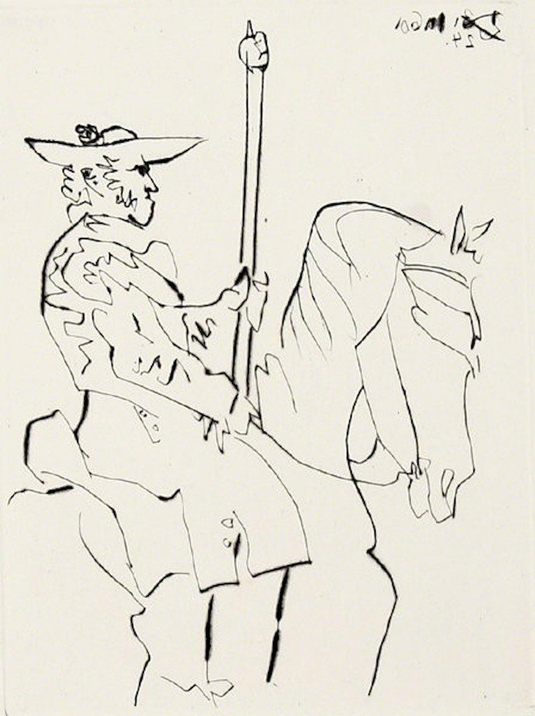 Pablo Picasso, Picador au Repos, from Le Carmen des Carmen, 1964