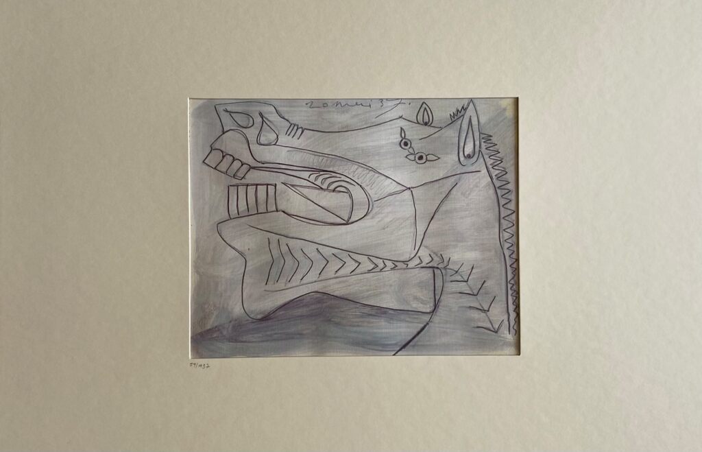 Pablo Picasso, Guernica Study, 1990