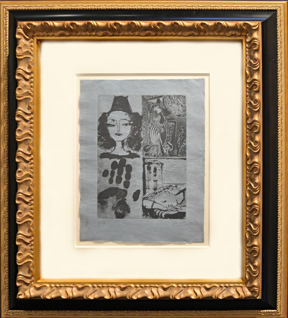 Pablo Picasso, Quatre Sujets Pour La Barre D' Appui (Bloch 295a), 1936