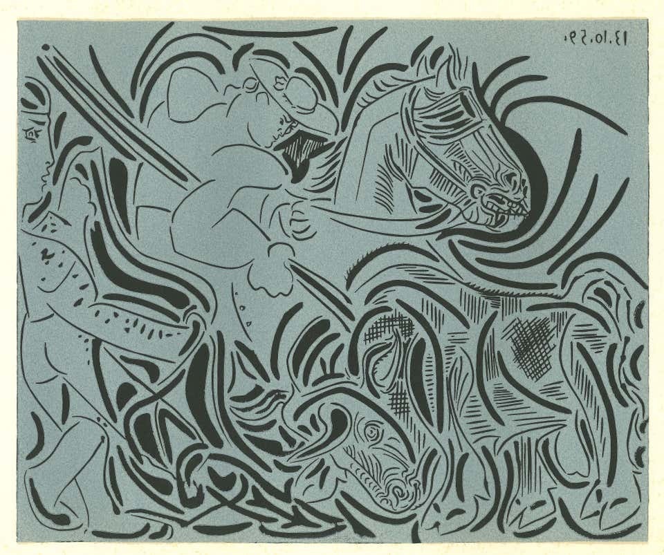 Pablo Picasso, La Pique, 1962