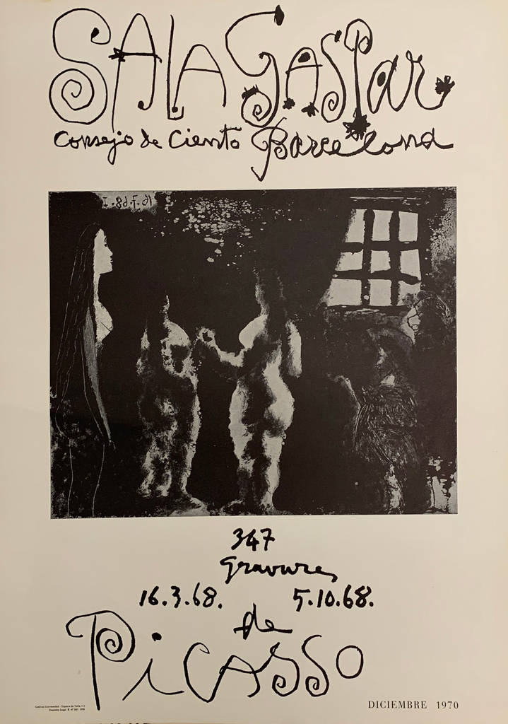 Pablo Picasso, Picasso. 347 Gravures  16.3.68 | 5.10.68, 1970