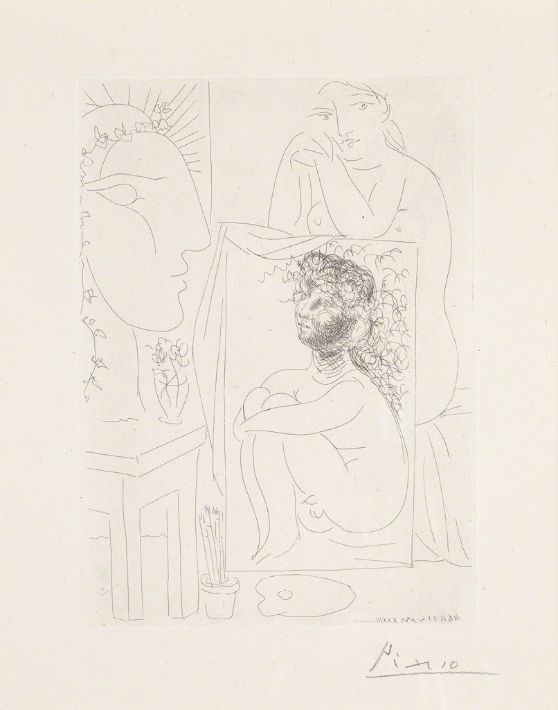 Model, Table and Sculpture, image 1