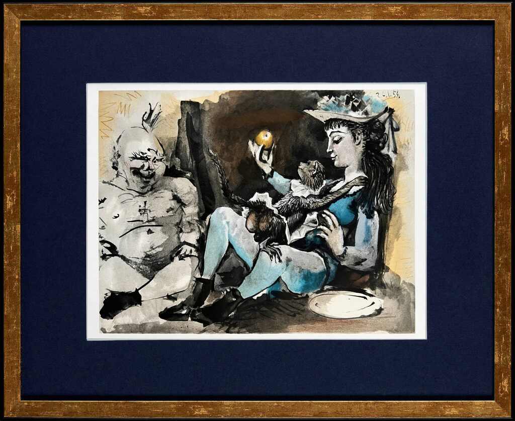 Woman with Monkey, image 1