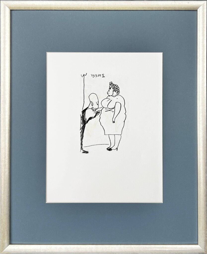 Pablo Picasso, The Taste of Happiness, Planche XXXVIII, 1970
