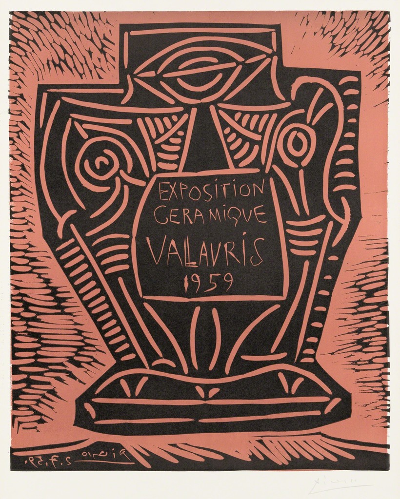 Pablo Picasso, Exposition Céramique Vallauris, 1959