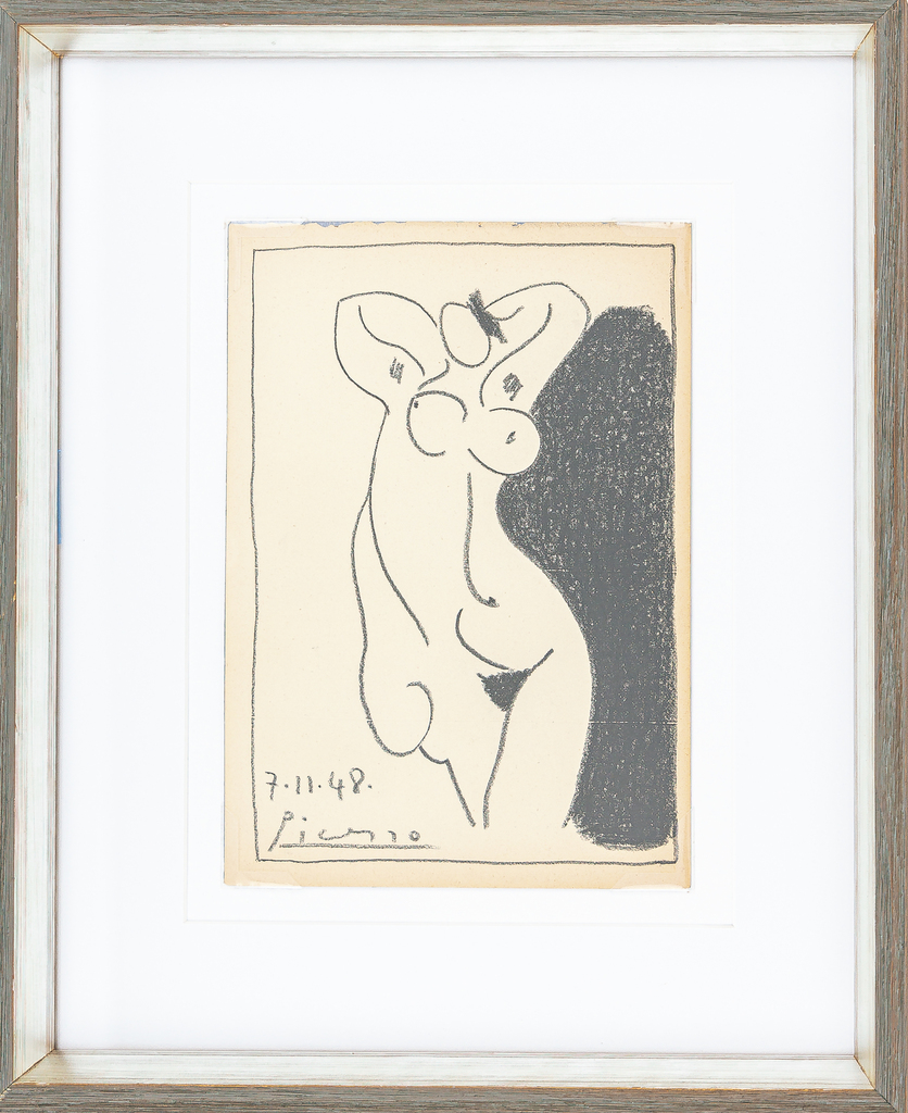 Pablo Picasso, Sketch of Nude Women, 1948