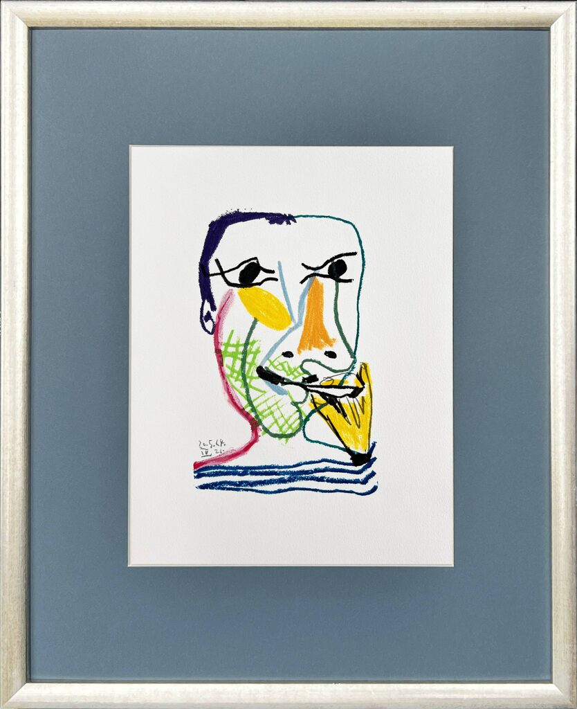 Pablo Picasso, The Taste of Happiness, Planche XIX, 1970