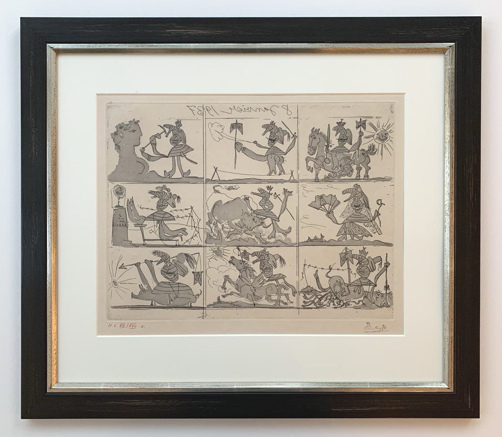 Pablo Picasso, Sueño y mentira de Franco (Dream and Lie of Franco) I + II, 8.1. + 7.6.1937