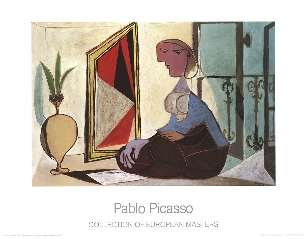 Pablo Picasso, Femme au Miroir, 1989