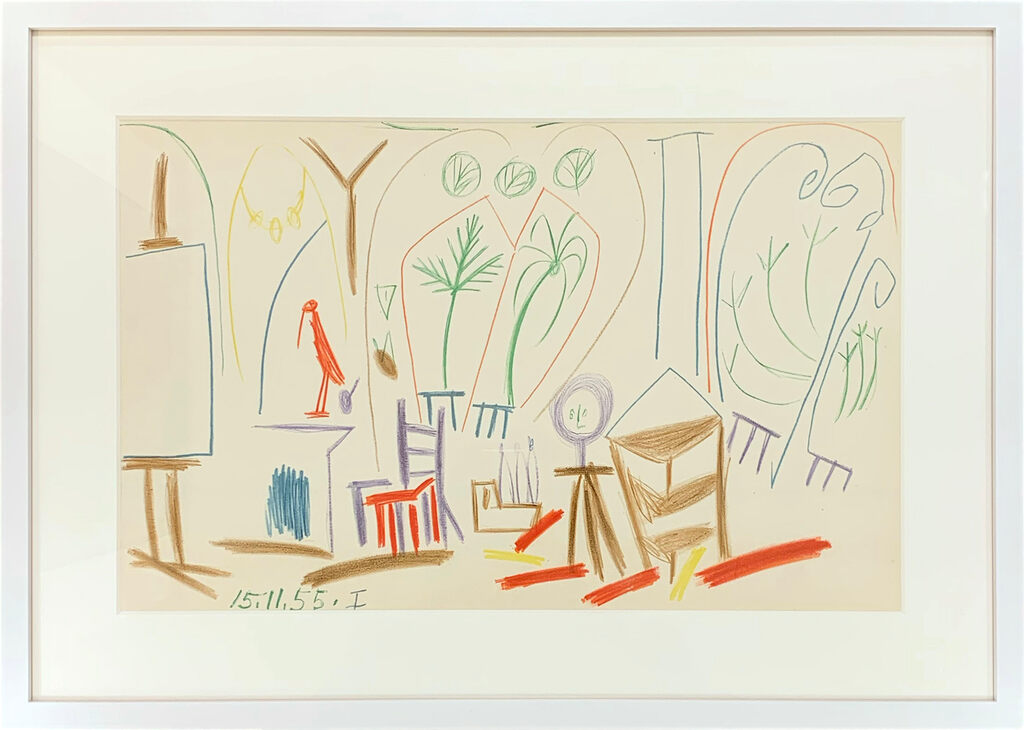 Pablo Picasso, Carne de la Californie（15.11.55.Ⅰ）, 1959